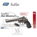 Airgun Revolver Dan Wesson 6" Silver GNB CO2 4,5mm