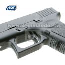 Airsoft Pistol G19 Glock KWA ASG Black GBB