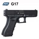 Airsoft Pistol G17 Glock KWA ASG Black GBB 6mm