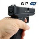 Airsoft Pistol G17 Glock KWA ASG Black GBB 6mm