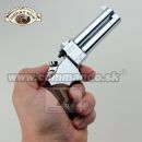Perkusná pištoľ Derringer 9mm 3" Chrom Great Gun