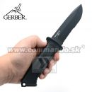 Gerber Prodigy Black Drop Point Survival Knife nôž