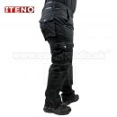 ITENO TOP HERO kapsáčové nohavice Tactical Black