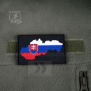 Slovensko SLOVAKIA - Flag Original 3D nášivka PVC