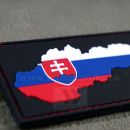Slovensko SLOVAKIA - Flag Original 3D nášivka PVC