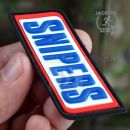 SNIPERS - farebná 3D nášivka PVC