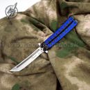 Martinez Albainox Motýlik Blue Samurai Tanto zatvárací nôž 36247