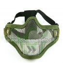 Maska Ultimate Tactical Ventus V2 Woodland s kovovou mriežkou