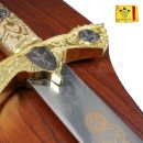 Templársky meč Sword Gold Templar Toledo Imperial 32110
