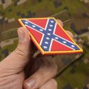 Confederate Rebel južanská - 3D nášivka PVC