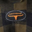 Lumberjack Longhorn teplá flanelová košeľa Black Olive