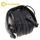 Earmor M30 Čierne Elektronické chrániče sluchu OPSMEN