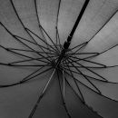 Dáždnik SAMURAI kvalitný čierny Samurai Umbrella