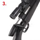Airsoft Cybergun Sniper Black Eagle M6 Manual ASG 6mm