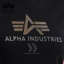 Alpha Industries Tričko Crystal T Wmn black