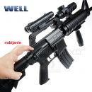 Airsoft Well MR744 M4 Manual ASG 6mm