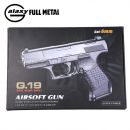 Airsoft Pistol Galaxy G19 Walther P99 Replica Full Metal ASG 6mm