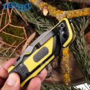 Záchranársky nôž Walther ERK Yellow Black Rescue Knife