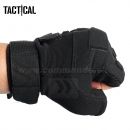 Taktické bezprstové rukavice PROTECT PRO čierne
