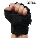 Taktické bezprstové rukavice PROTECT PRO čierne