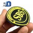 SBS súkromná bezpečnostná služba 3D nášivka Velcro