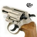 Plynovka Revolver Colt Detective Special Nickel/Wood 9mm R.K.