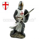 Templar Rytier križiak s mečom 29cm soška 766-5425