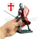 Templar Rytier križiak s mečom 18cm soška 766-6118