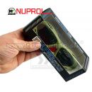 WE Nuprol NP Shades Taktické zelené okuliare s kovovou mriežkou Olive