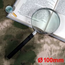 Lupa 100mm Glass Magnifying