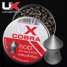 Diabolky Umarex Cobra 500ks 4,5mm Pointed pellets Ribbed .177