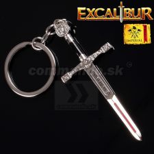 Kľúčenka Excalibur meč kovová s krúžkom Sword Excalibur