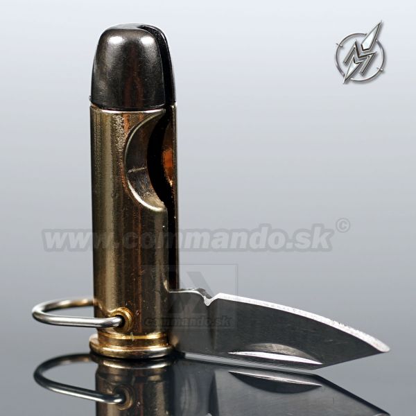 Super Knife BULLET zatvárací nožík s krúžkom Albainox 18407