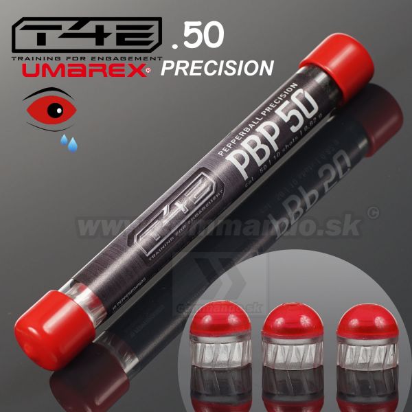 Strelivo pre T4E PBP 50 RAM Precision kal. .50 Pepper Balls