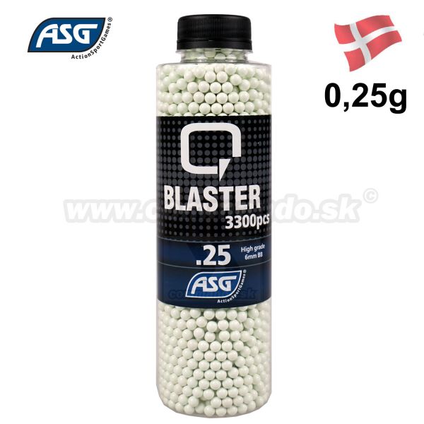 Airsoft Q Blaster 0,25g 3300ks BBs High Grade guličky