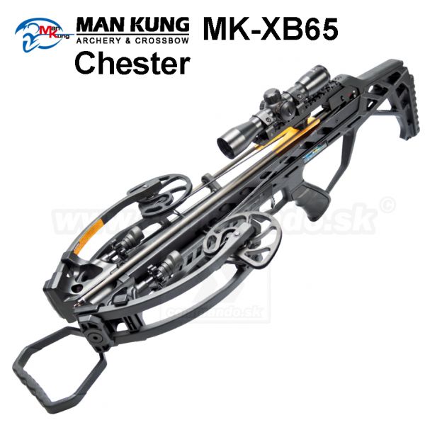 Kuša kladková Man Kung MK-XB65 200Lbs CHESTER optika 4x32
