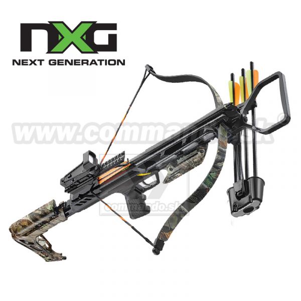 Kuša reflexná NXG JagTwo Recurve Crossbow 175 Lbs Folium Camo