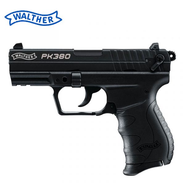 Plynovka Walther PK380 Black 9mm