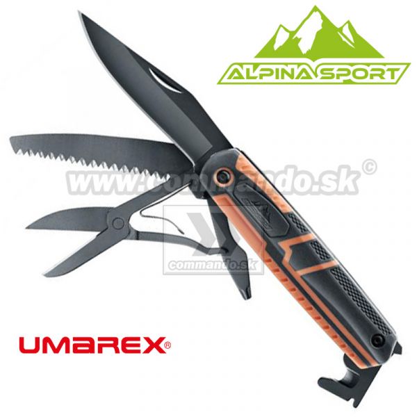 Turistický multifunkčný nôž ODL Multi tool Alpina Sport