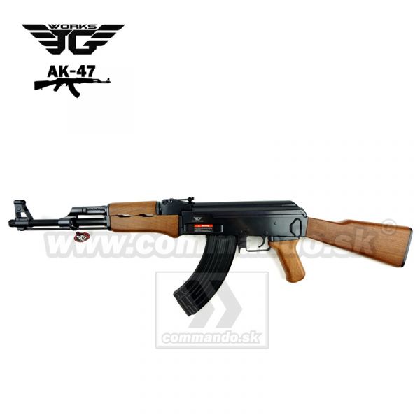 Airsoft JG AK-47 0506NG Wood HopUp AEG 6mm