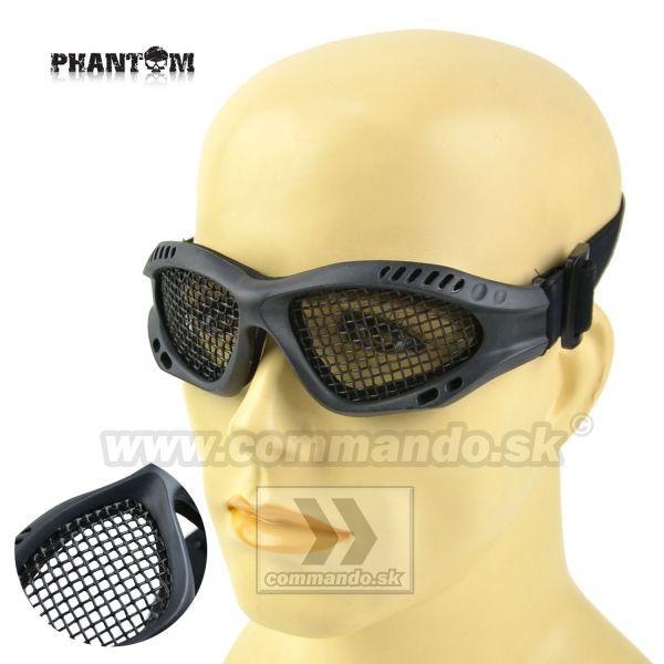Phantom Taktické okuliare Zero Steel Glasses Black