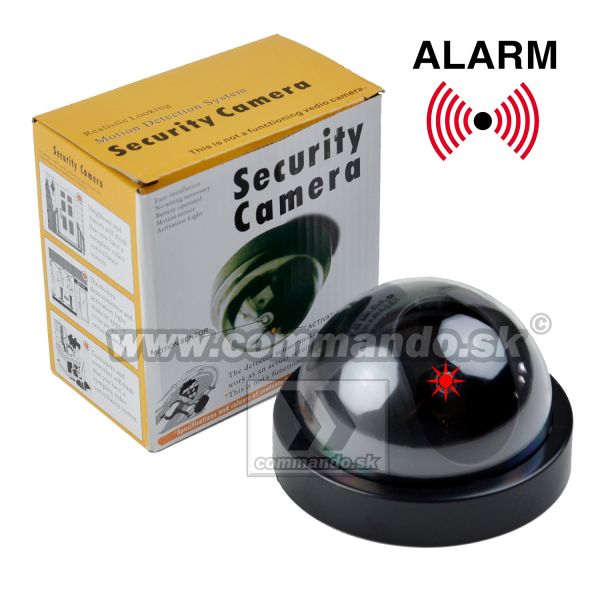 Security Camera Atrapa s červenou LEDkou