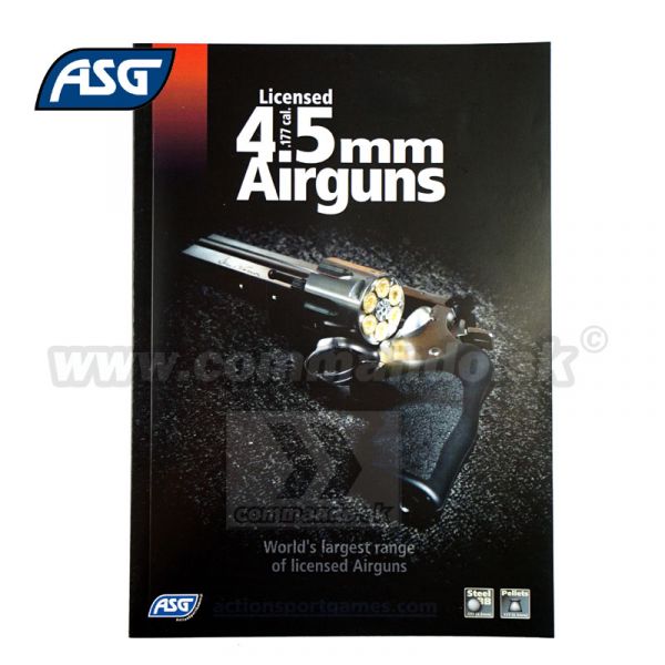 ASG Vzduchovkový 4.5mm Airgun katalóg