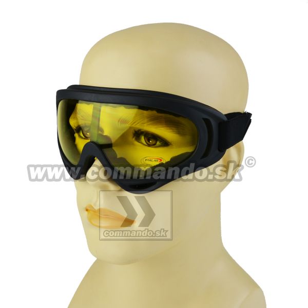 Taktické okuliare Glasses Yellow Gogle žlté