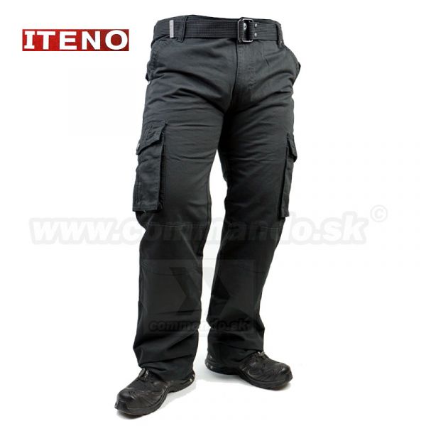 ITENO TOP HERO kapsáčové nohavice Tactical Black