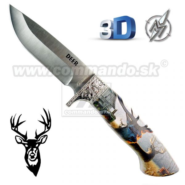 Martinez Albainox Deer Jeleň 32236 nôž s pevnou čepeľou
