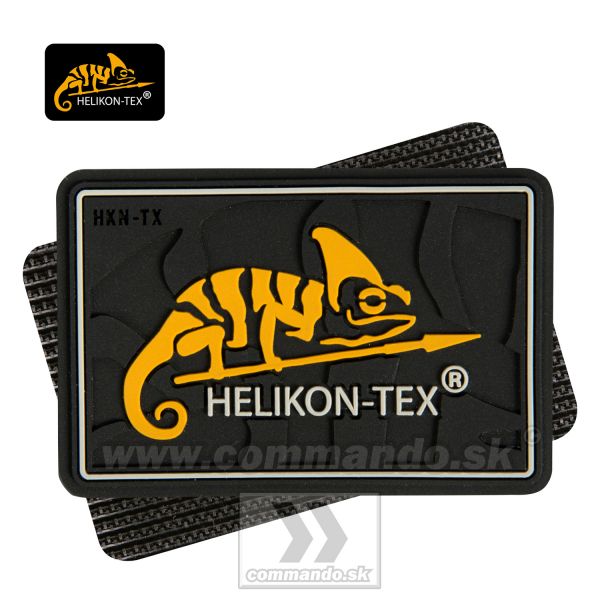 Helikon Tex Logo Patch Nášivka čierna Black