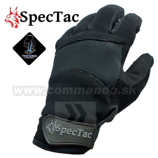 SpecTac COMFORT taktické rukavice čierne