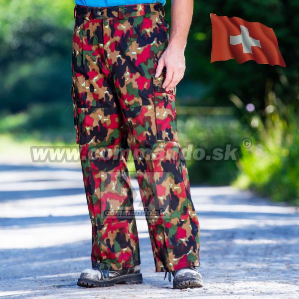 SUI Švajčiarske armádne nohavice originál použité