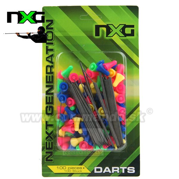 NXG Náhradné šípky do fúkačky 100ks Blow Gun Darts